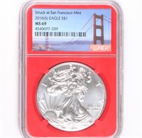 2016-(S) Silver Eagle NGC MS69