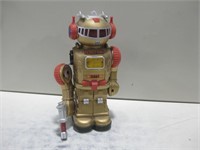 Vtg 11" Robot King Smoke Puffing Toy See Info