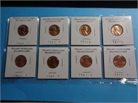 8 - BU LINCOLN CENTS