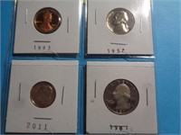 4 - OLD PROOF COINS