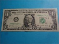 1963-B $1 BARR NOTE