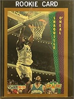 1992-93 Fleer #298 Shaquille O'Neal "slam dunk"