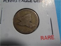 "NO DATE" FLYING EAGLE CENT