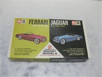 1962 ITC Midget Models Ferrari/Jaguar Model Kit