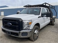 (II) 2011 Ford F-350 Super Duty XL Flatbed Truck