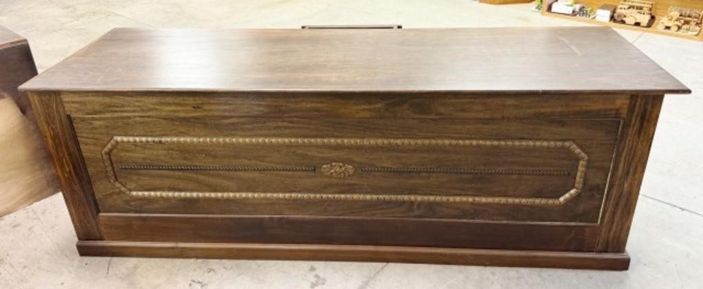 set of 4 Large Wooden Country Store Counters