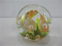 St. Clair Glass Orb/Paper  Weight