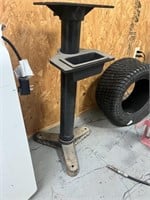 Heavy Duty Grinder/Shop Stand W/ Holding Tray
