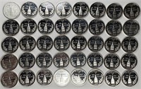 Tube of 40: 2000-S 90% Silver Proof Quarters