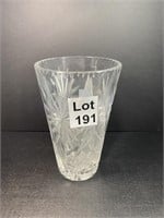Cut Glass Crystal Vase
