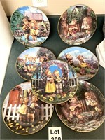 M.I. Hummel Plate Collection Lot of 7