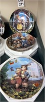 H.I. Hummel Plate Collection Lot of 3
