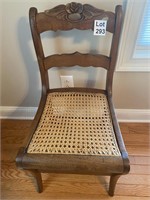 Antique Chair with Hand Caning