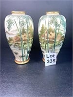 Japanese Vase Pair