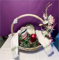 Miscellaneous Christmas Decor with Basket