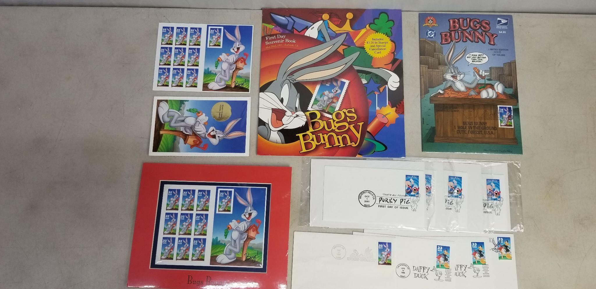 BUGS BUNNY/LOONEY TOON STAMPS & MORE