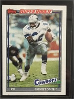 EMMITT SMITH 1991 Topps Super Rookie  RC #360