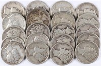 Lot of 20: Mercury Dimes