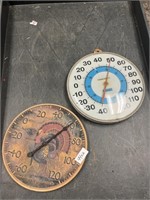 2 - Vinatge Weather Thermometers