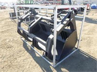 Unused 82" Skid Steer Grapple Bucket