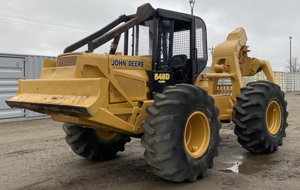 (FN) John Deere 548D Skidder Turbo