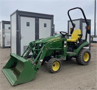 (CX) John Deere 1025R Loader Tractor