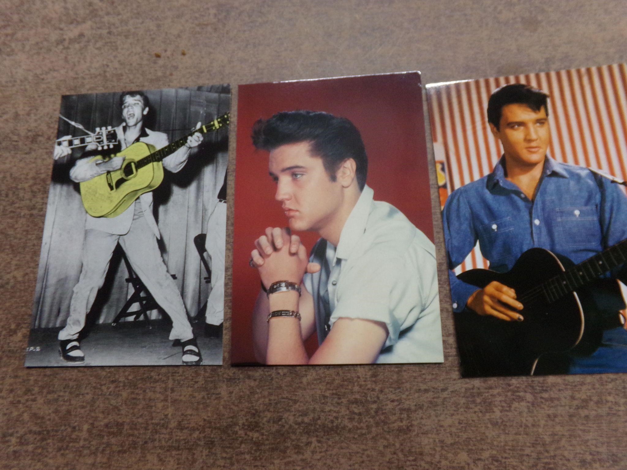 3 Elvis Post Cards