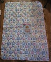 Crib Quilt 41" x 58" and Puzzle