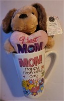 New Mothers Day Mug and Plush Dog