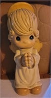 1998 Precious Moments Statuary 13", needs cleaned
