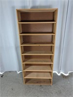 (1) Spacious 8-Tier Open Shelf File Cabinet