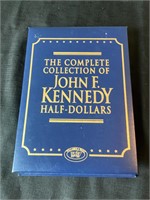 Complete Collection of John F Kennedy Half Dollars