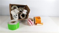 Assorted Tape Labels