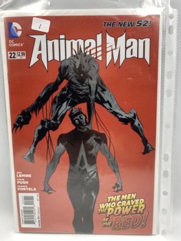DC COMICS ANIMAL MAN #22 + 23  IN DOUBLE PLASTIC