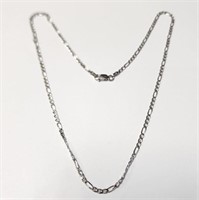SILVER 9G 18"  NECKLACE