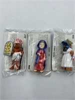FAMOUS COLLECTABLE LITTLE PEOPLE X 3 NIP