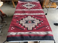 Navajo Rug 32"x64"