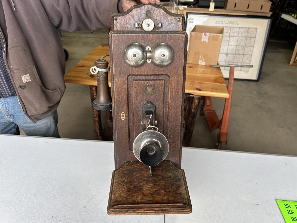 Hercules Swedish American Telephone Antique