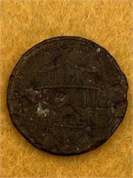 OLD COIN UNSEARCHED / UNCLEANED