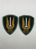 WWII CANADIAN SPECIAL FORCES PATCHES X 2 PCS