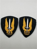 WWII CANADIAN SPECIAL FORCES PATCHES X 2 PCS