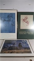 Mary Haggard Painting + Horse Drawing by Leanardo