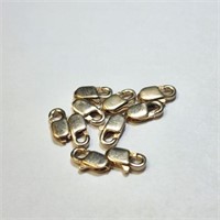 14K YELLOW GOLD FILLED PACK OF 10 2.1G  LOBSTER