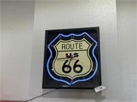 ROUTE 66 NEON SIGN