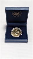 2004 Gold-colored Kennedy Half Dollar in Box