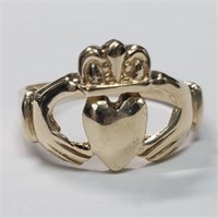 10K YELLOW GOLD 2.47G  RING (~SIZE 6)
