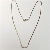 10K YELLOW GOLD 2.5G 18"  NECKLACE