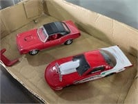 2 - DIE CAST MODEL CARS