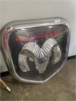 DODGE DISPLAY SIGN