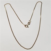 10K YELLOW GOLD 1.29G 12"  NECKLACE